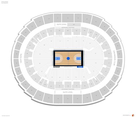 La Lakers Stadium Seating Chart - Ponasa