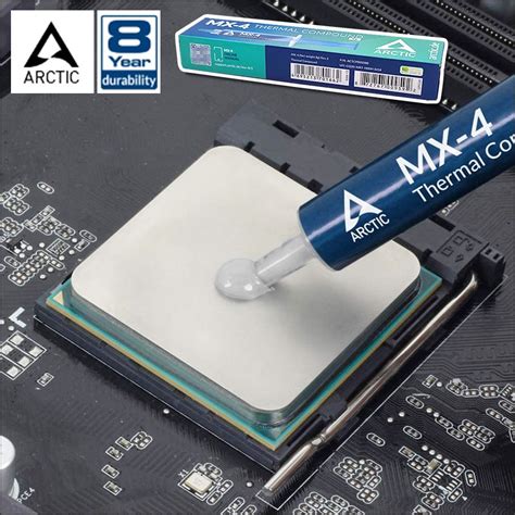 Arctic Authenticity Check Thermal Paste MX-4 4/8g For GPU Block Cooling ...