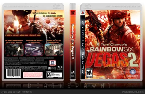 Tom Clancy's Rainbow Six Vegas 2 PlayStation 3 Box Art Cover by ...