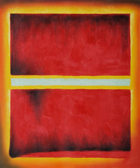 Mark Rothko | Quote on Abstraction | Saffron 1957