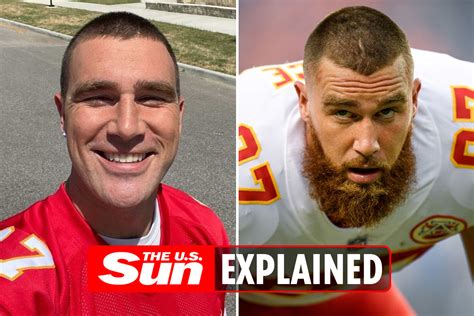 Why did Travis Kelce shave his beard? | The US Sun