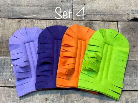 Solid Color Duster Set of 4 - Etsy