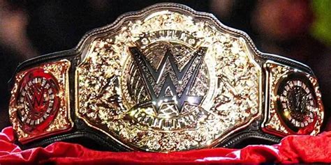 Check Out the New WWE World Heavyweight Championship Title | Flipboard