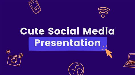 Cute Social Media. Free PPT Template & Google Slides Theme