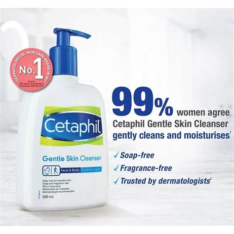 CETAPHIL GENTLE SKIN CLEANSER 500ML | Shopee Malaysia