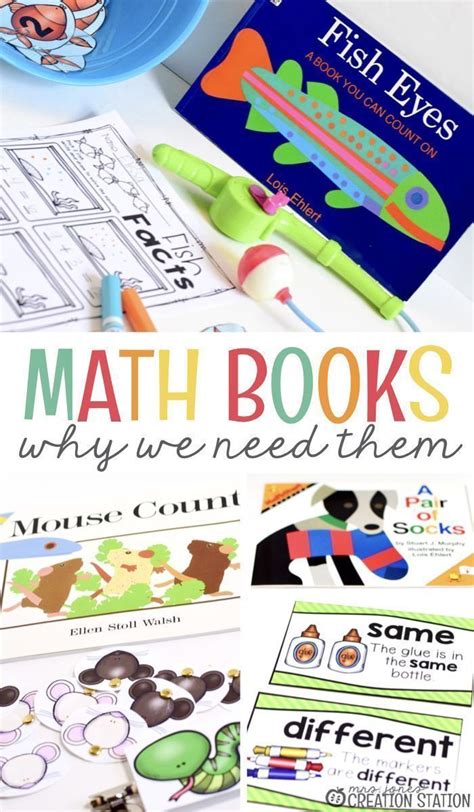 Math Books for Kids in the Classroom - Mrs. Jones Creation Station | Math books, Curriculum ...