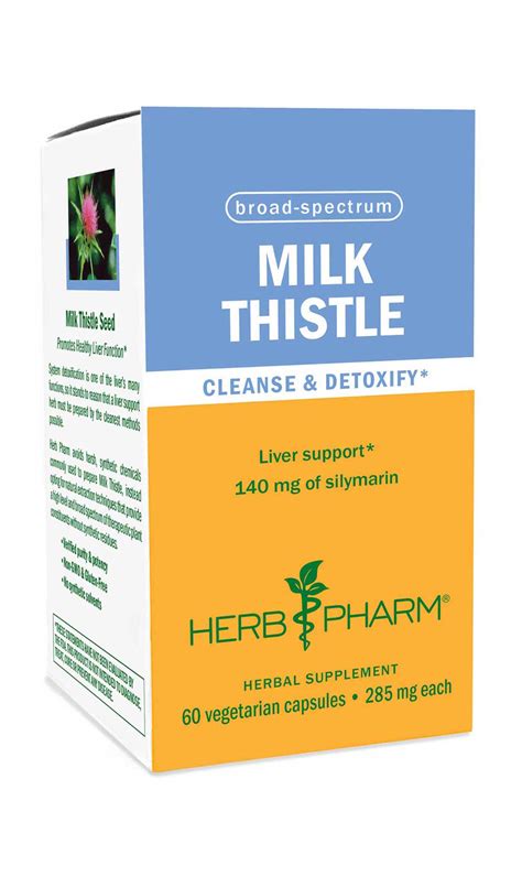 Milk Thistle Capsules – Novabotanix