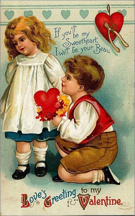 vintage Saint-Valentin Valentine Images, Vintage Valentine Cards ...