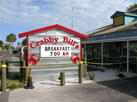 Crabby Bills Breakfast - Indian Rocks Beach - Florida Beach Vacation