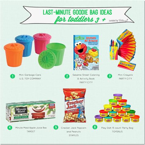 Goodie Bags for Kids: Last-Minute Ideas for Kids 3 and Up! | Birthday ...