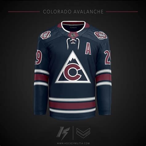 𝙆𝙞𝙧𝙠𝙥𝙖𝙩𝙧𝙞𝙘𝙠 𝘿𝙚𝙨𝙞𝙜𝙣𝙨 on Instagram: “Colorado Avalanche 3rd jersey concept by @KirkpatrickDesigns ...