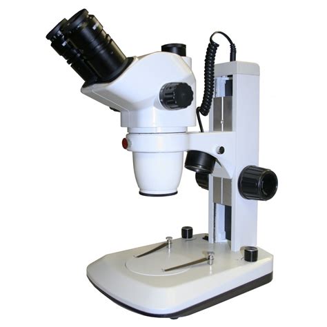 Vision Scientific VMS0006-TZ-DNN5.0 Trinocular Zoom Stereo Microscope, 10x WF Eyepiece, 0.67x—4 ...