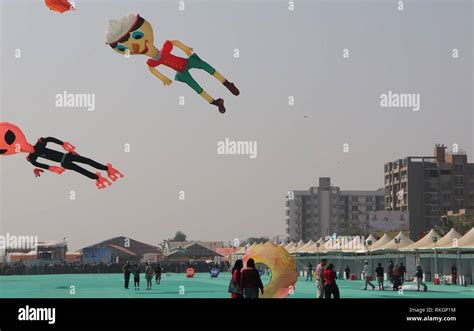 International Kite Festival-2019, Ahmedabad-India Stock Photo - Alamy