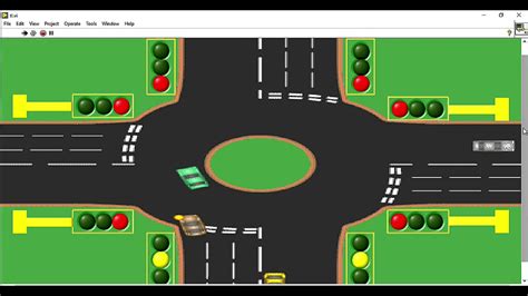 [Demo] Traffic Light Simulation using LabVIEW - Flat Sequence & Foor Loop - YouTube