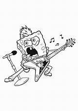Coloring Pages For Kids Printable Spongebob sketch template