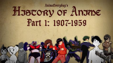 History Of Anime - Part 1 - The Beginning - YouTube