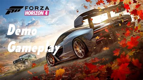 Forza Horizon 4 Demo Gameplay - YouTube