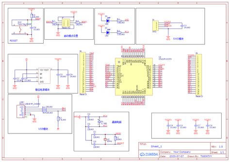 Stm32f103c8t6 Schematic