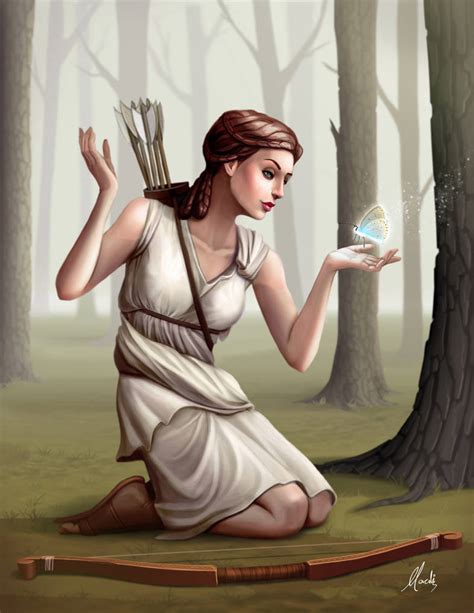 Artemis: Goddess of the hunt by Mauricio-Morali on DeviantArt