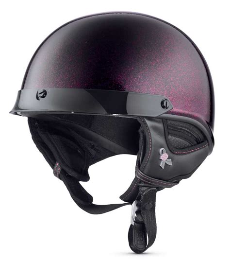 Harley-Davidson® Women's Pink Label Ultra-Light J02 Half Helmet, Pink ...