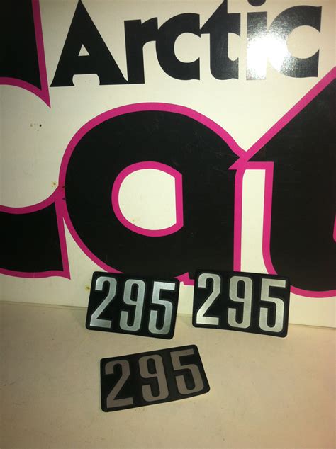 VINTAGE ARCTIC CAT VINTAGE SLED DECALS SNOWMOBILE VINTAGE PARTS - VINTAGESLEDPARTWAREHOUSE.COM