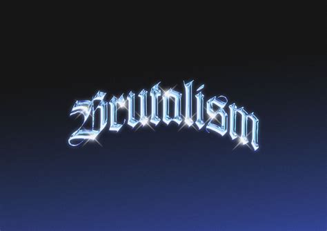 Brutalism text chromatic effect | Graphic design logo, Brutalism ...