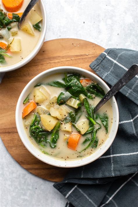 Cozy_Potato_Spinach_Soup_Vegan_Instant_Pot_FromMyBowl-4 - From My Bowl