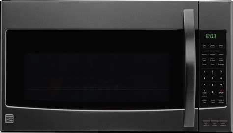 Kenmore 83357 2.1 cu. ft. Over-the-Range Microwave - Black Stainless Steel