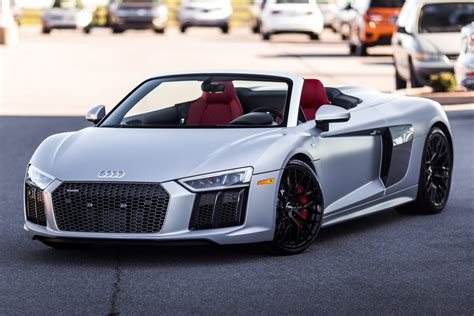 116-Mile 2018 Audi R8 V10 Spyder for sale on BaT Auctions - sold for ...