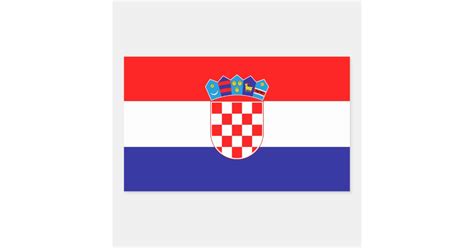 Croatia* Flag Sticker /Hrvatska zastava naljepnica | Zazzle