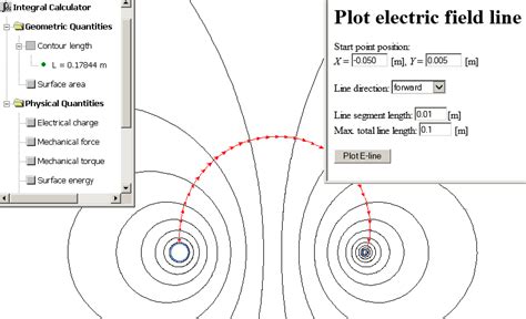 Electric field lines --QuickField FEA Software