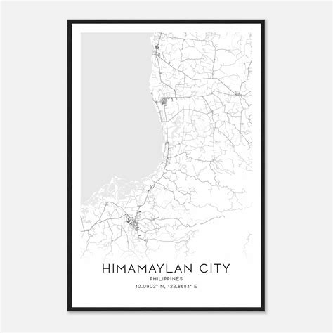 Himamaylan City - Custom Maps & Posters