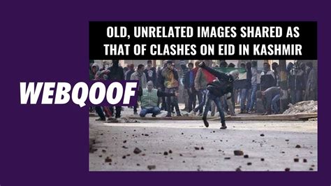 Stone-Pelting in Srinagar Viral Image Fact Check: Old, Unrelated Images Shared as That of Stone ...