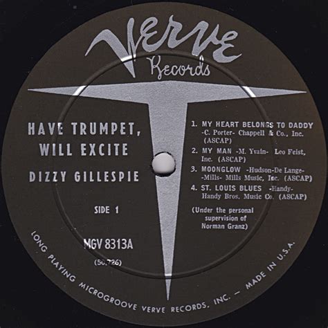 Dizzy Gillespie - Have Trumpet, Will Excite! - Used Vinyl - High-Fidelity Vinyl Records and Hi ...