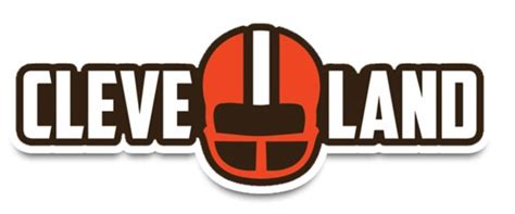 Cleveland Browns Helmet Sticker - Etsy