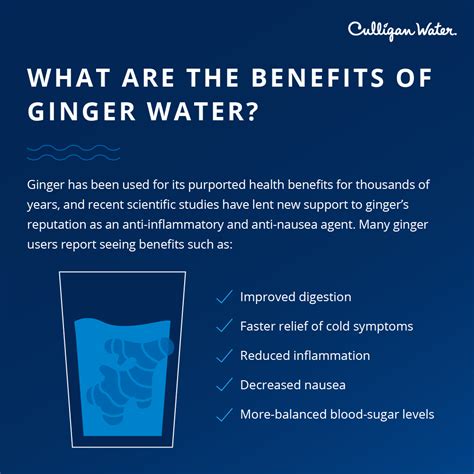 Benefits of Ginger Water (Plus 4 Recipes You’ll Love) - Culligan