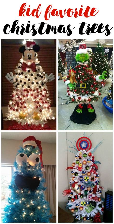 The BEST Christmas Tree Ideas for Kids | Creative christmas trees, Cool christmas trees ...