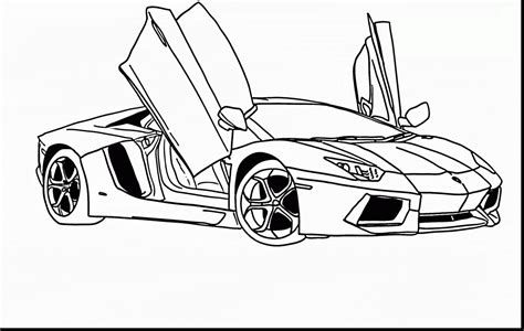 Lamborghini Drawing, Pencil, Sketch, Colorful, Realistic Art Images | Drawing Skill