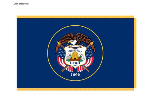 Meaning of the Symbols on the Utah State Flag