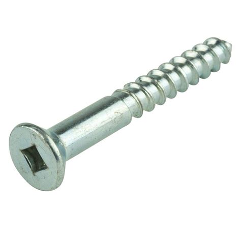 Everbilt #10 x 2-1/2 in. Flat Head Square Drive Stainless Wood Screws ...