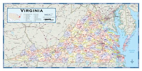 Map Of Virginia Counties - Map Of Aegean Sea