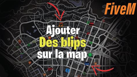 Comment ajouter des blips (icones) sur la map FiveM - YouTube