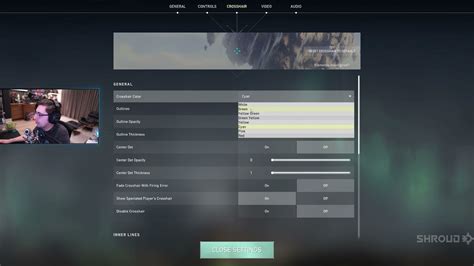 Shroud Crosshair Valorant : All The Details