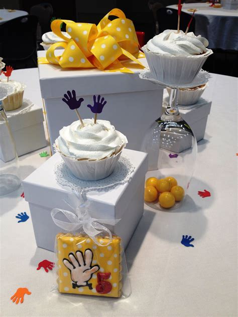 High Five Themed Party Decor | Party decorations, Party themes, Party