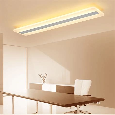 LukLoy LED Ceiling Lamp Modern Minimalist Long Balcony Aisle Corridor ...