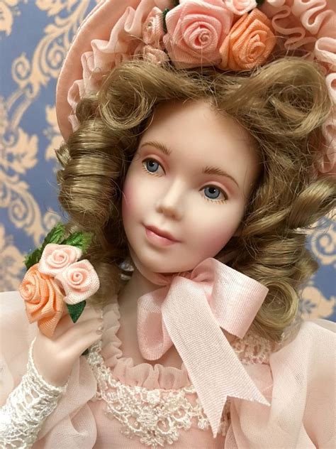 Dainty Bess. Created for Franklin Mint by the doll artist Bernice Mowry. Doll reader magazine ...