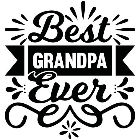 best grandpa ever 14836809 Vector Art at Vecteezy