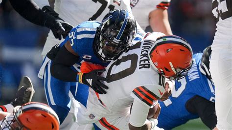 Colts vs Browns score updates, video highlights, analysis in Week 7