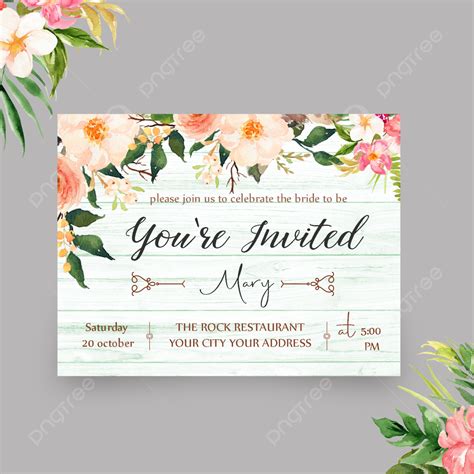 Modern You Re Invited Card Design Template Download on Pngtree