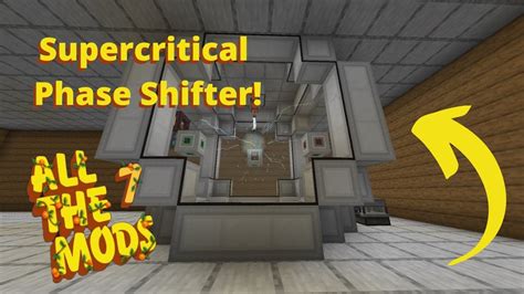 All The Mods 7 - ep22 - Supercritical Phase Shifter! - YouTube